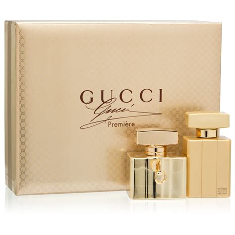 gucci perfume set of 4|Gucci premiere perfume gift set.